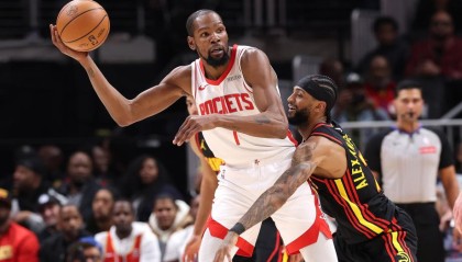 hth sports-杜兰特31+5麦科勒姆23+5 火箭客场战胜老鹰